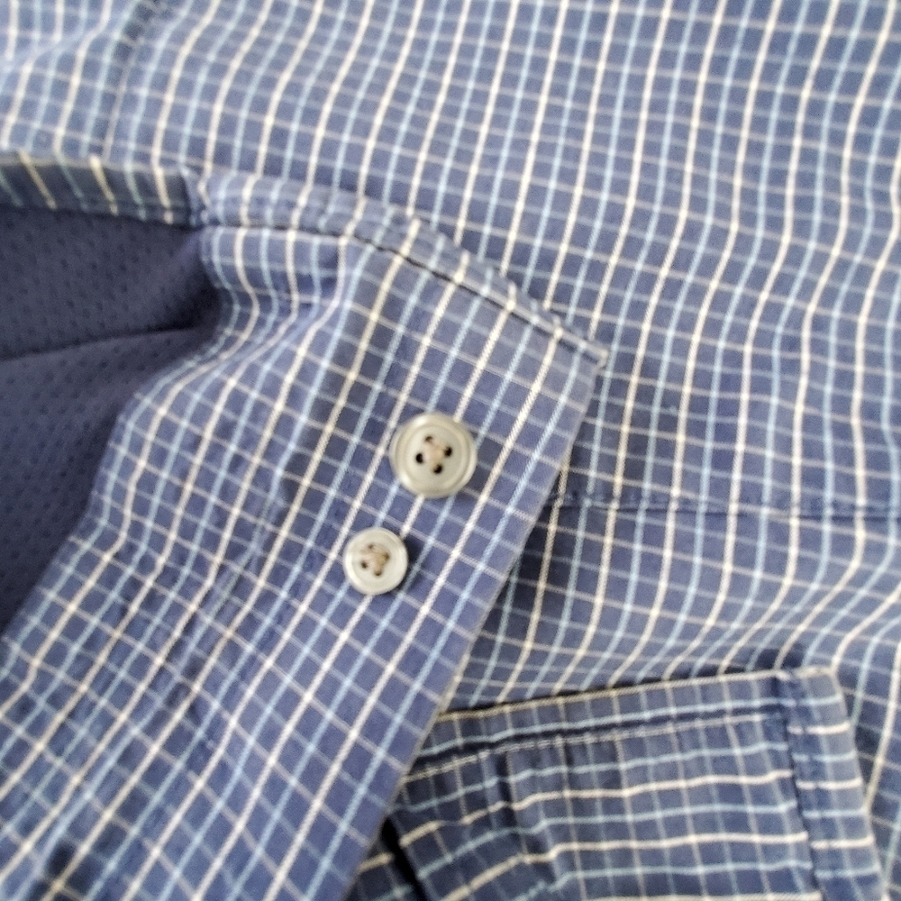5.11 Tactical Plaid Long Sleeve Shirt Size XL Concealed Pocket Cotton Button-up - Picture 6 of 13
